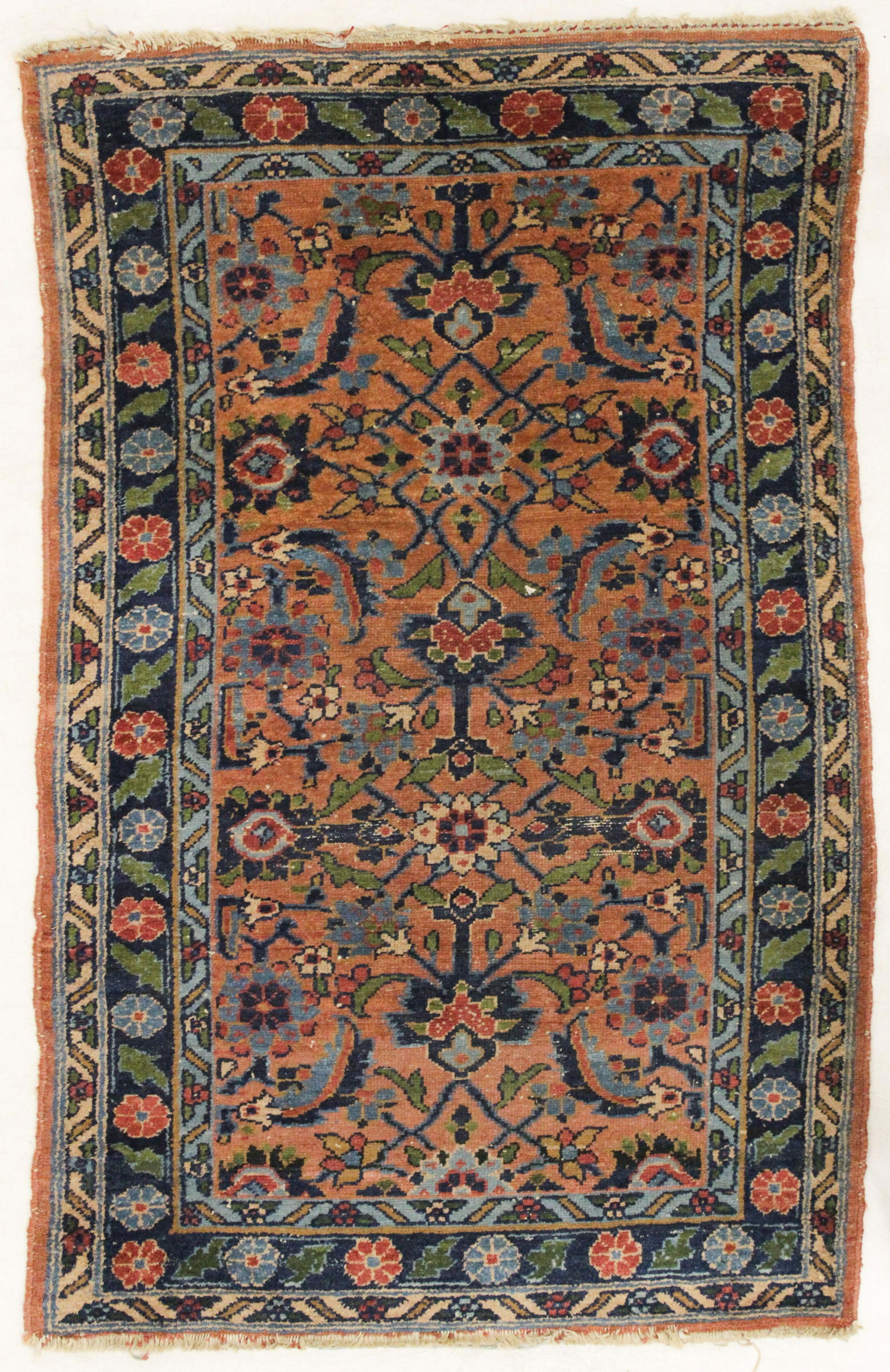 Early 20th c Persian Hamadan Area Rug (1 of 5)