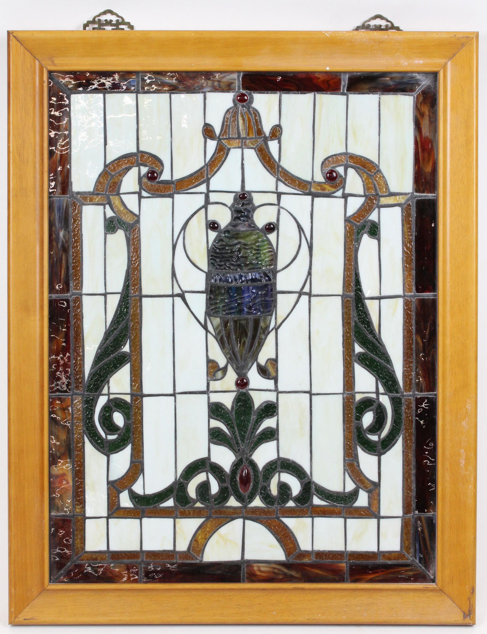 Victorian Style Stained Glass Window Panel (1 of 2)