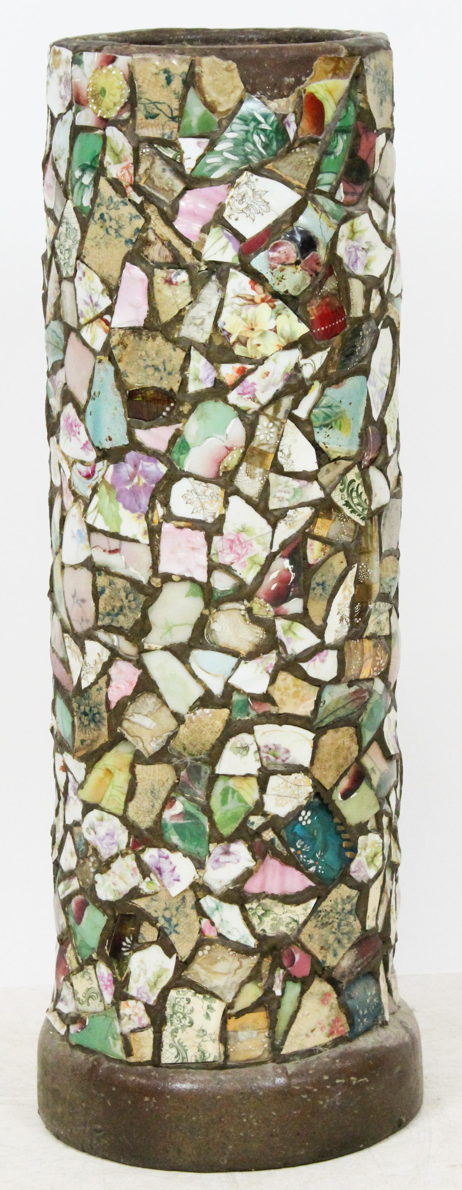 Victorian Memoryware Umbrella Stand (1 of 5)