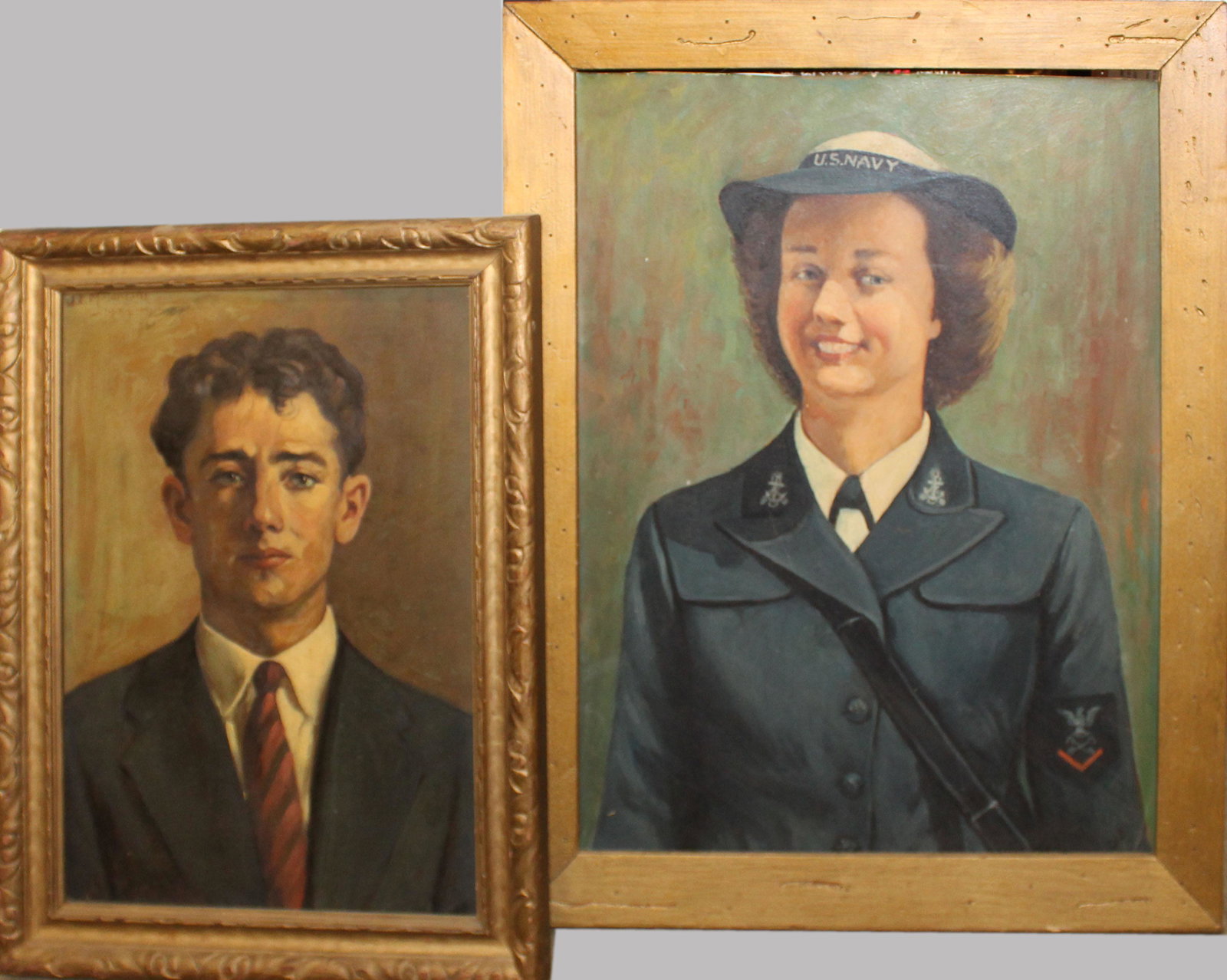 Two Early 20th c Portraits (1 of 6)