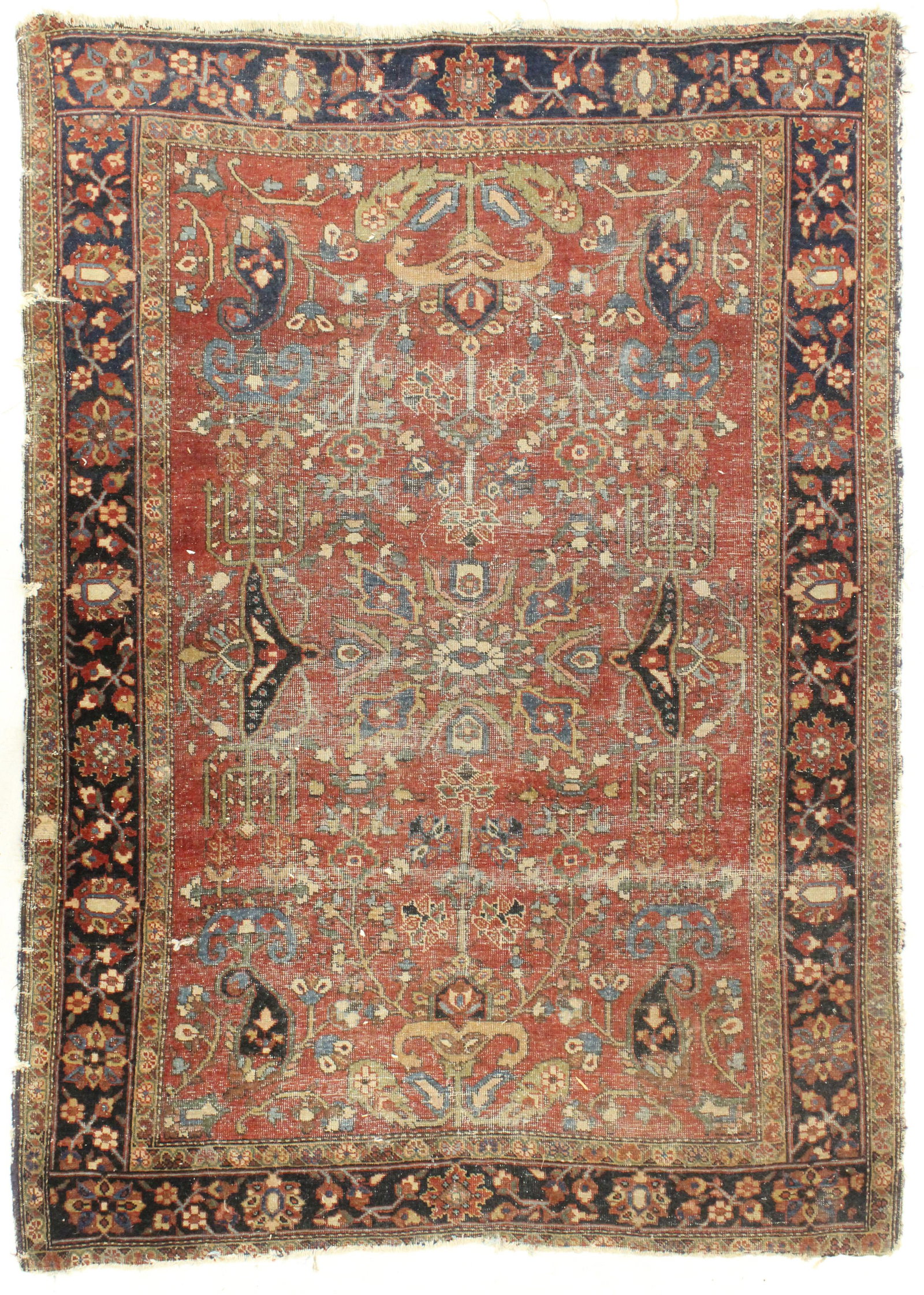 Antique Persian Hamadan Area Rug (1 of 3)