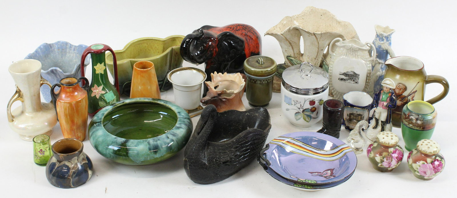Lot of Assorted Art Pottery and Porcelain Items (1 of 4)