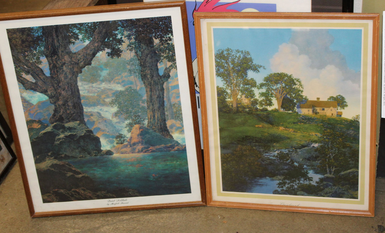 Maxfield Parrish (Am 1870-1966) Two Lithographs (1 of 4)
