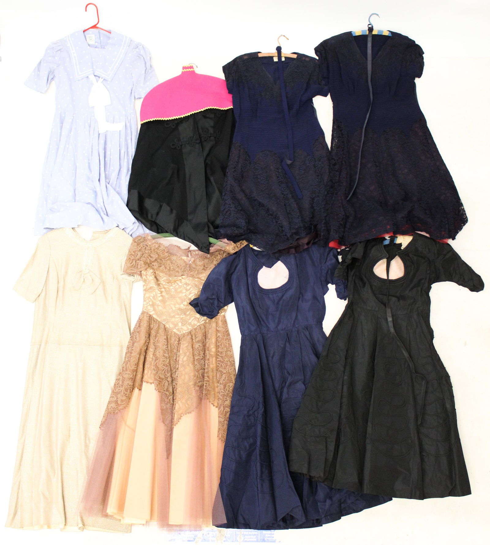 7 Vintage Dresses & Capelet (1 of 3)