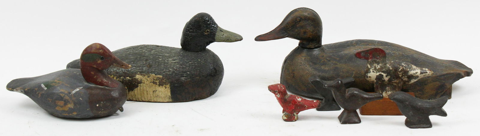 Cast Iron Shooting Gallery Targets, Decoys (1 of 4)