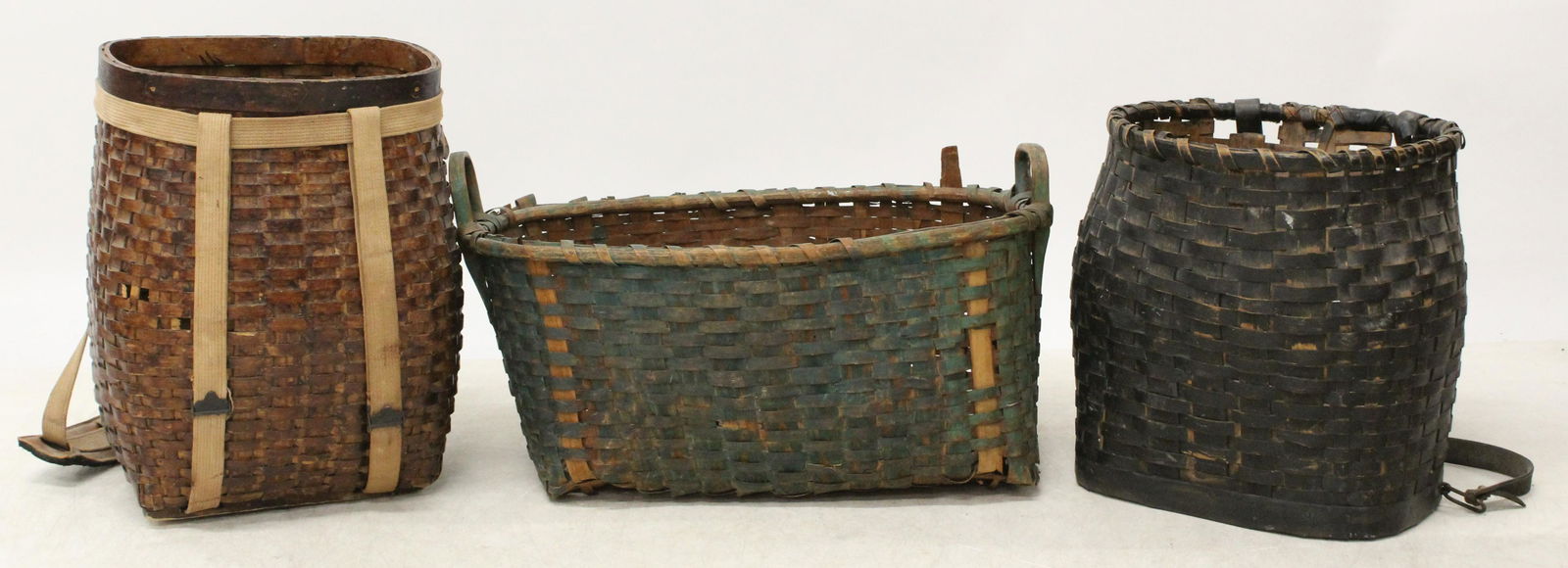 Late 19th, Early 20th c Pack Baskets (1 of 3)