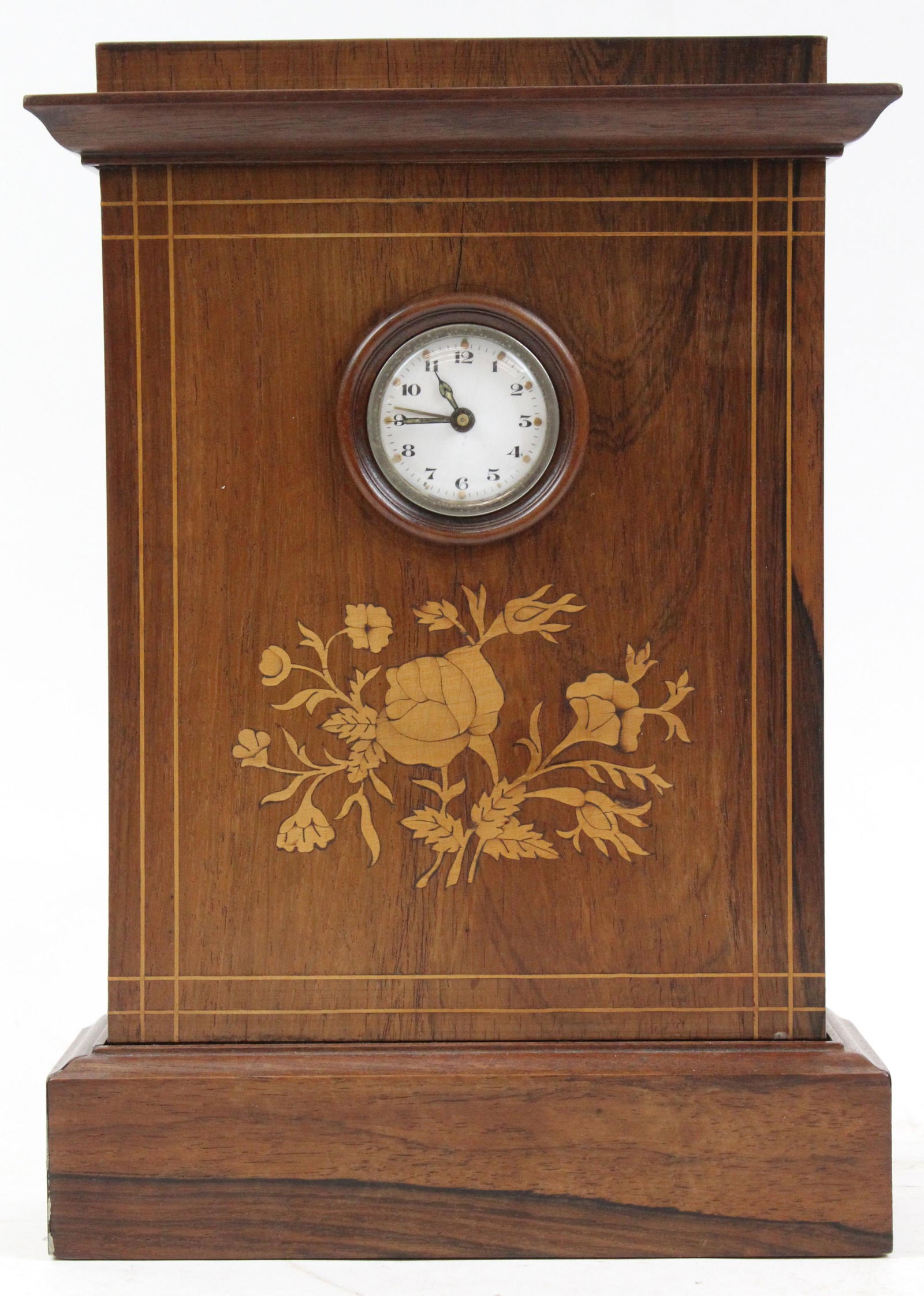 Marquetry Inlaid Rosewood Watch Hutch (1 of 4)