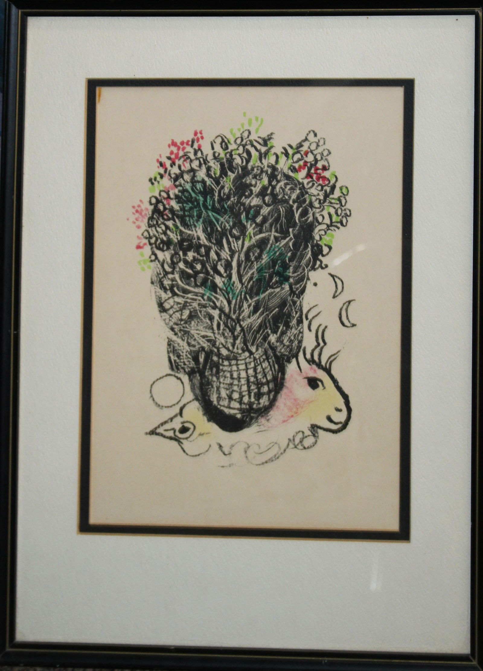 Marc Chagall (RU/FR 1887-1985) Bouquet (1 of 3)