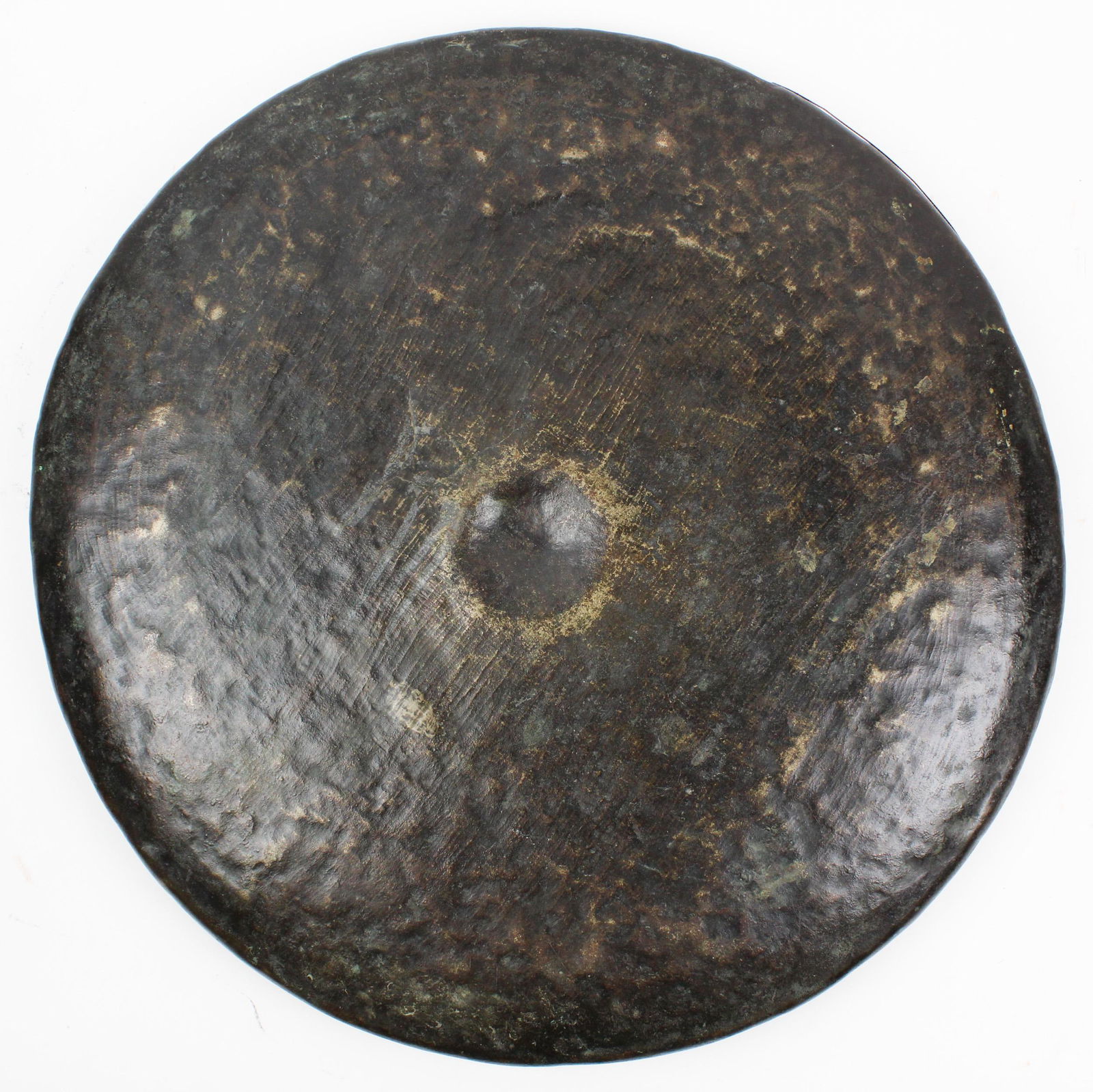 19th c Asian Bronze Temple Gong (1 of 3)