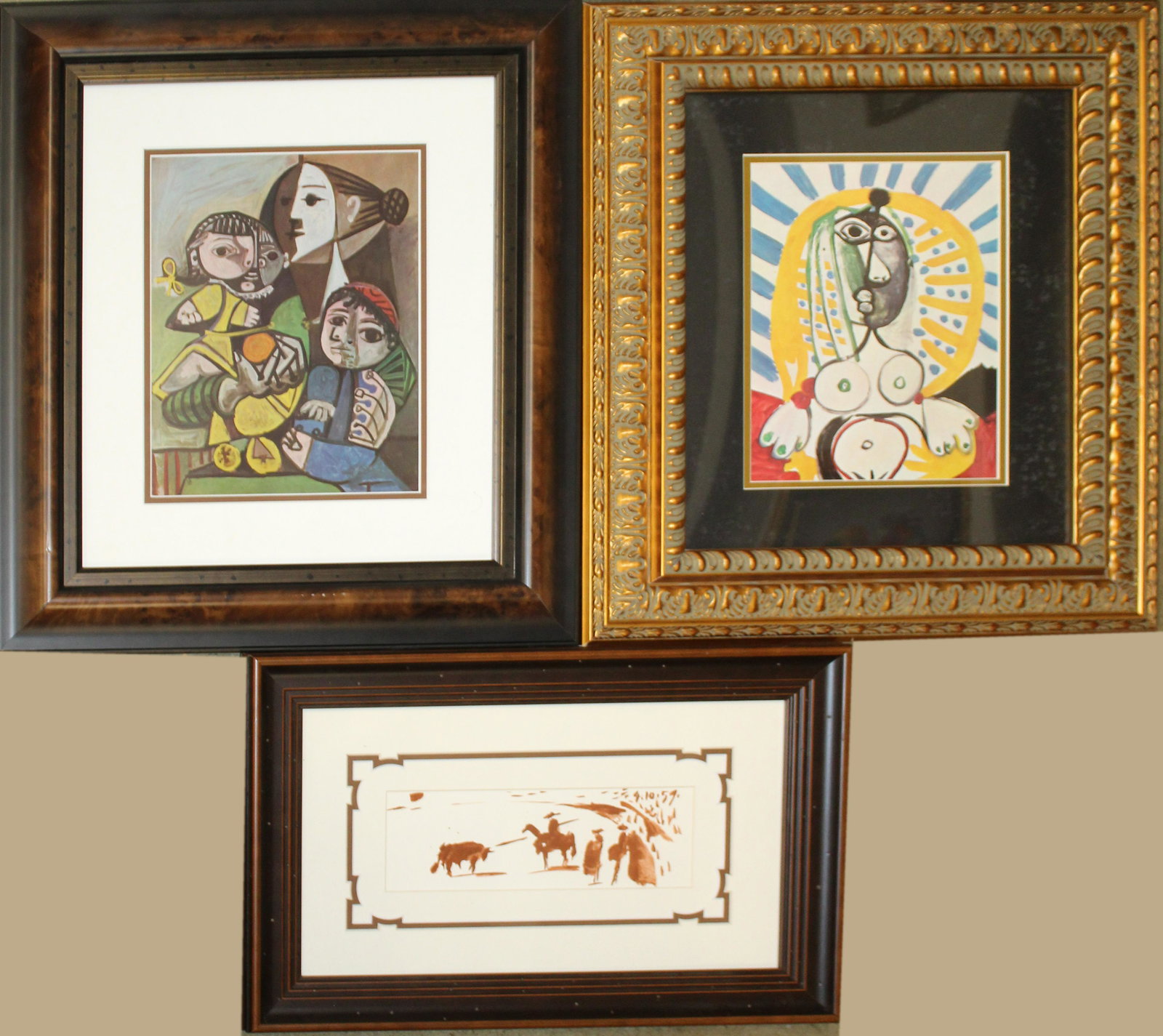 Pablo Picasso (SP 1881-1973) Three Prints (1 of 5)