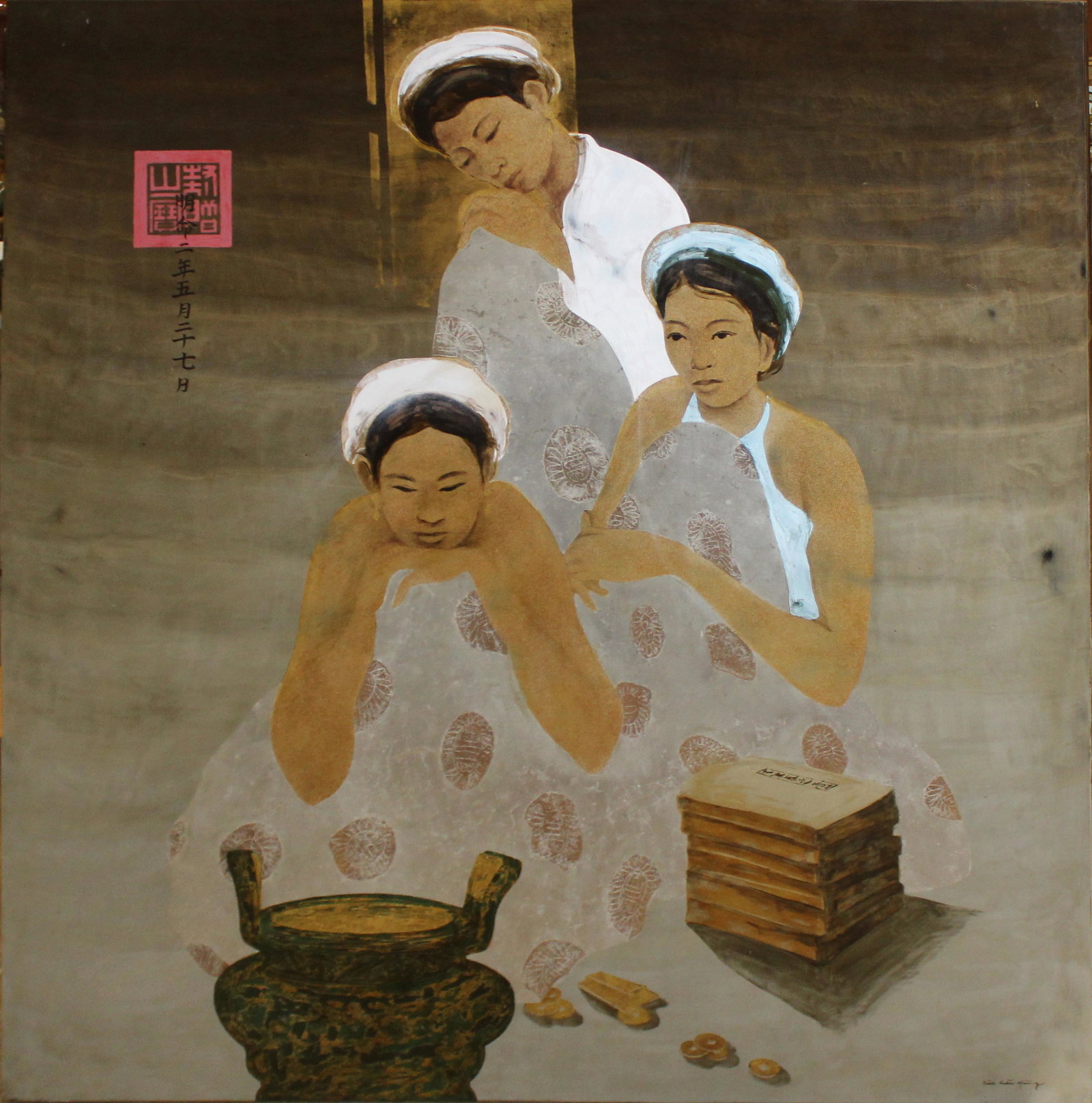 Bui Huu Hung (VN 1957-) "Love of A King" (1 of 5)