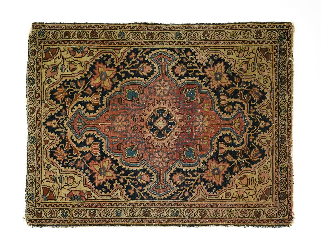 Early 20th c Persian Mat (1 of 2)