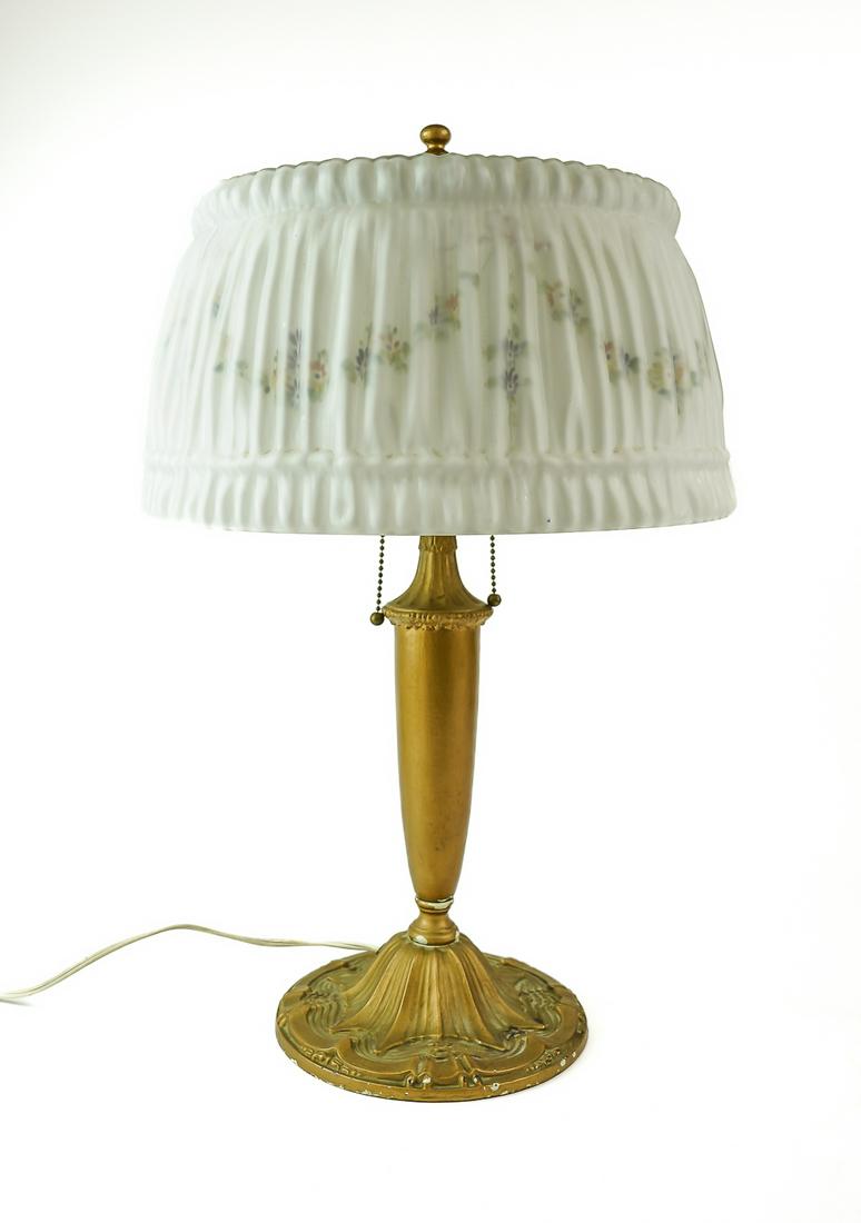 Pairpoint Style Table Lamp (1 of 2)