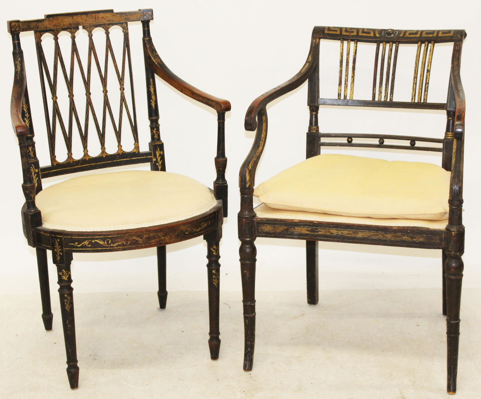 Late 18th/Early 19th C Regency Armchairs (1 of 5)