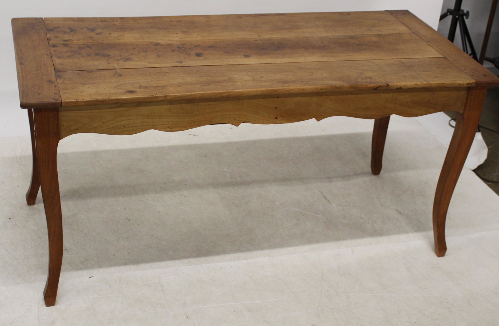 French Cherry Bureau Plat Writing Desk (1 of 3)