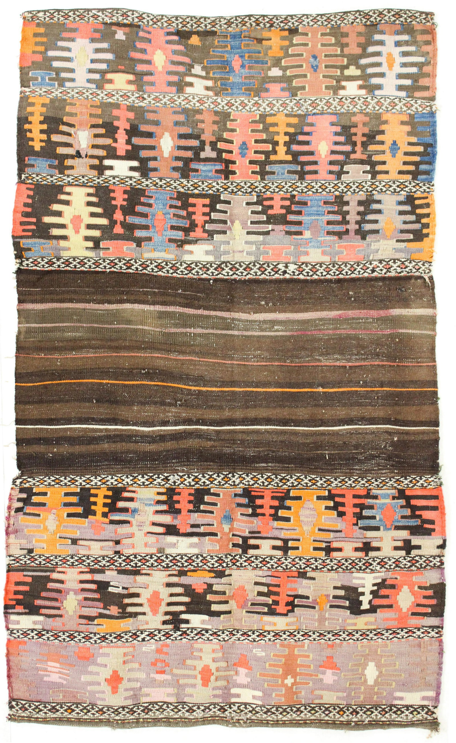 Contemporary Turkish Besik Rug Fragment (1 of 4)