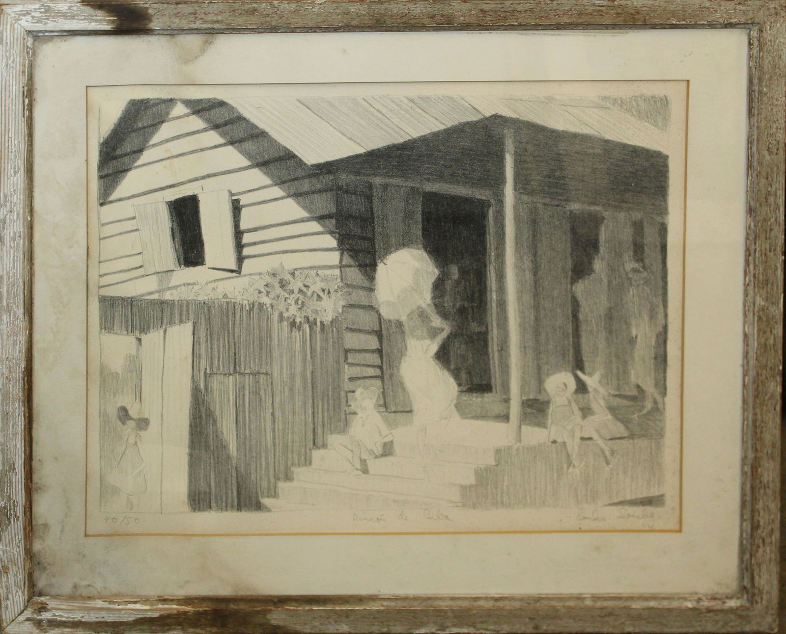 Emilio Sanchez (CU 1921-1999) Ricor De Cuba (1 of 3)