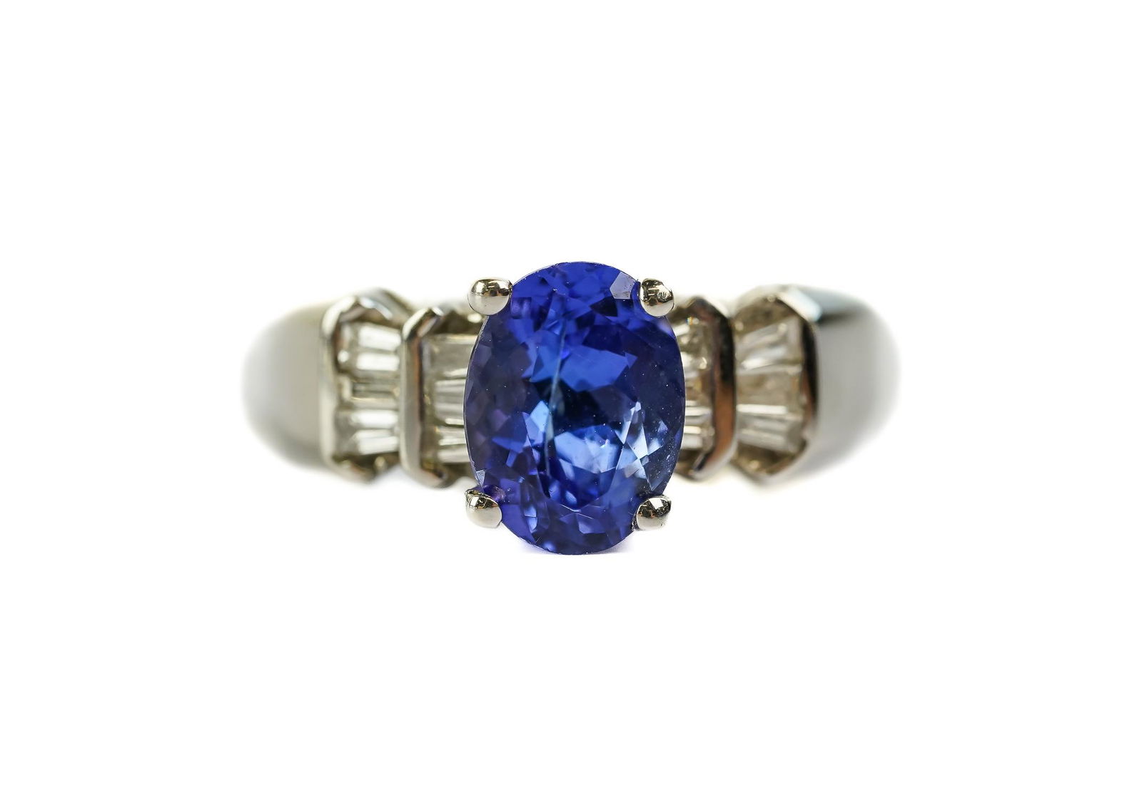 Tanzanite, Diamond, 14k Ring (1 of 3)