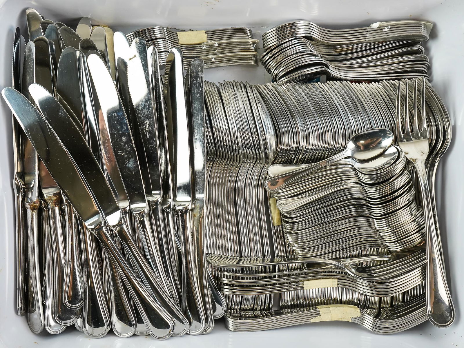 235 pcs. EME Italian Stainless Steel Flatware (1 of 1)