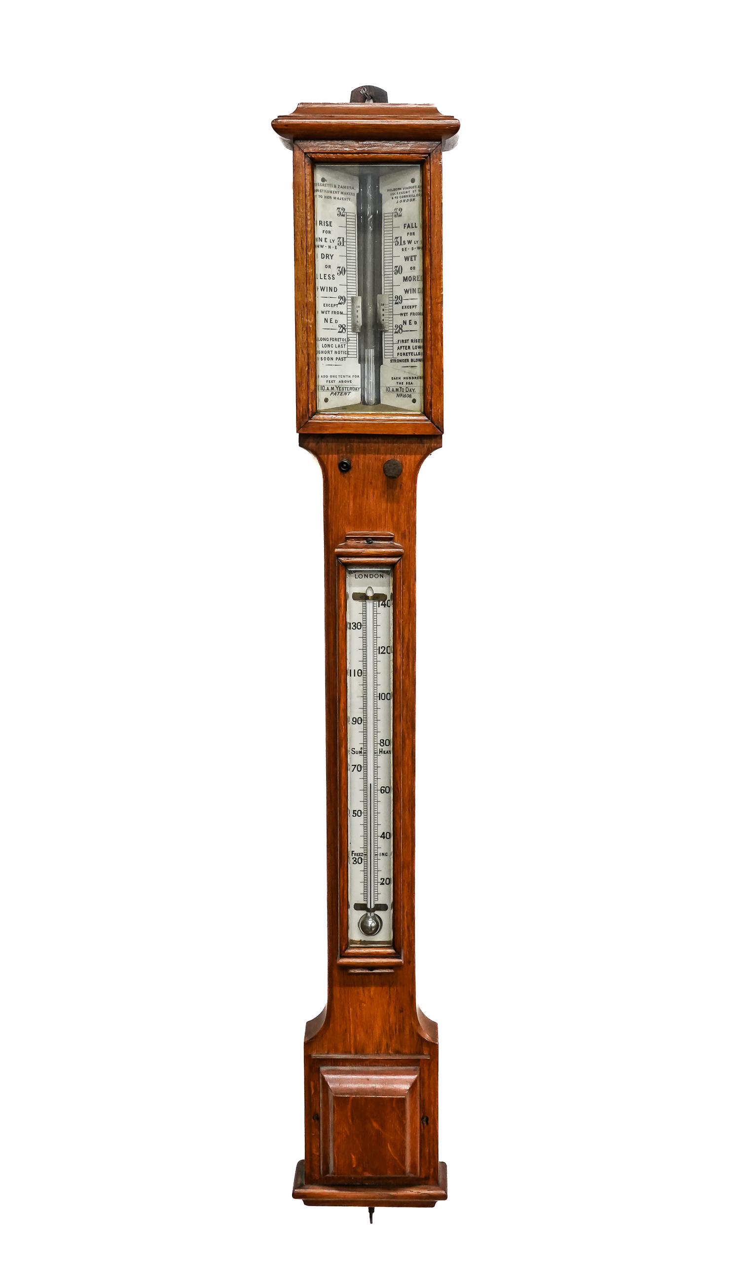 Negretti & Zambra London Barometer (1 of 4)