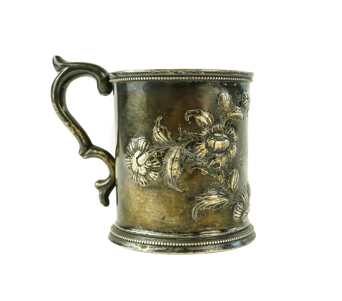 J. Spear Charleston, SC Coin Silver Mug (1 of 5)