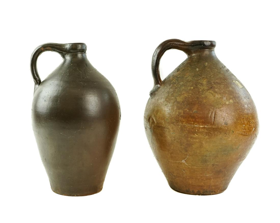 Two Farrar, Fairfax, VT Ovoid Jugs (1 of 4)