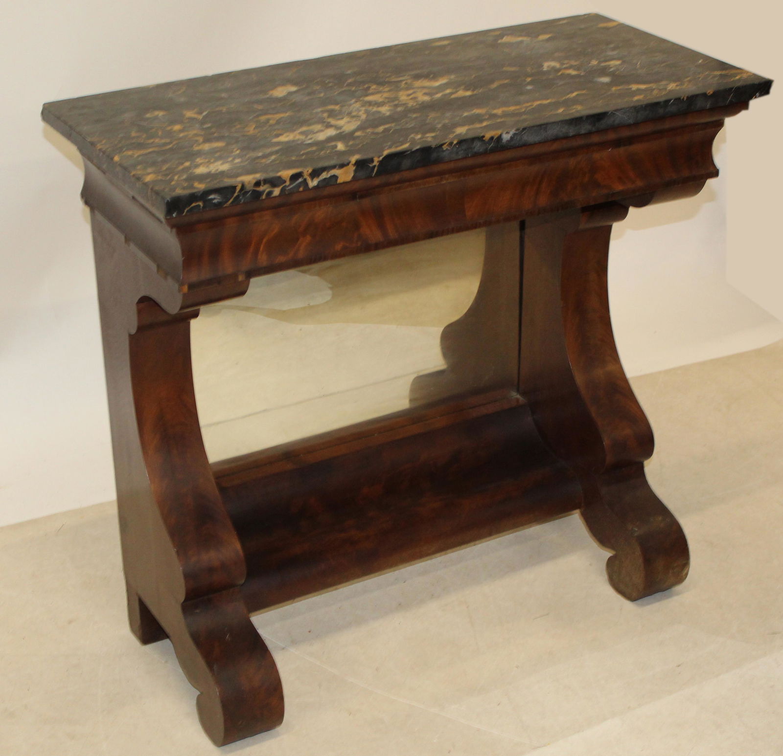 19th c. Empire Mahogany Pier Table (1 of 3)