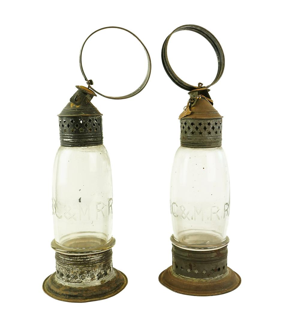 Boston, Concord, & Montreal RR Lanterns (1 of 1)