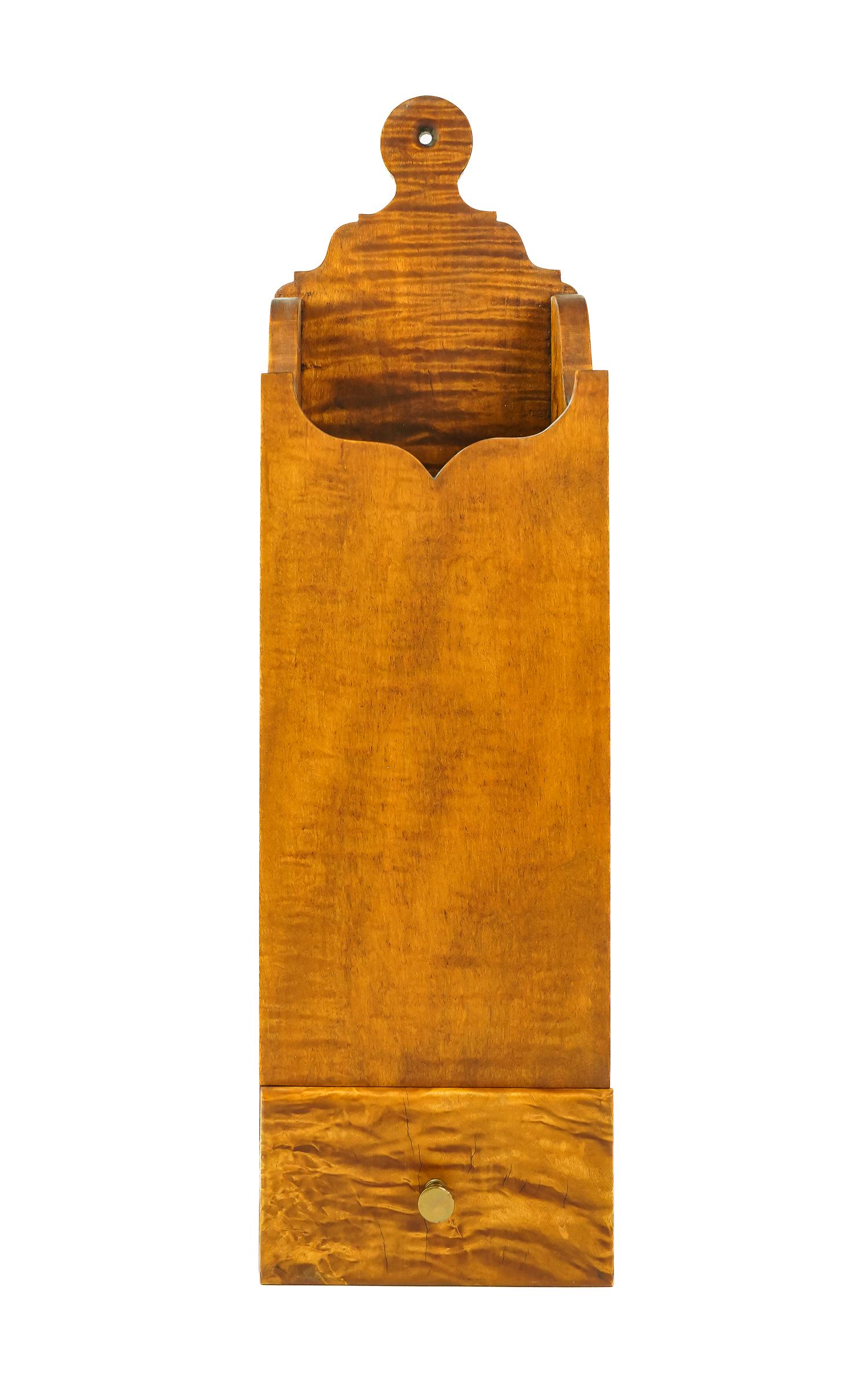 Tiger Maple and Birdseye Maple Pipe Box (1 of 3)