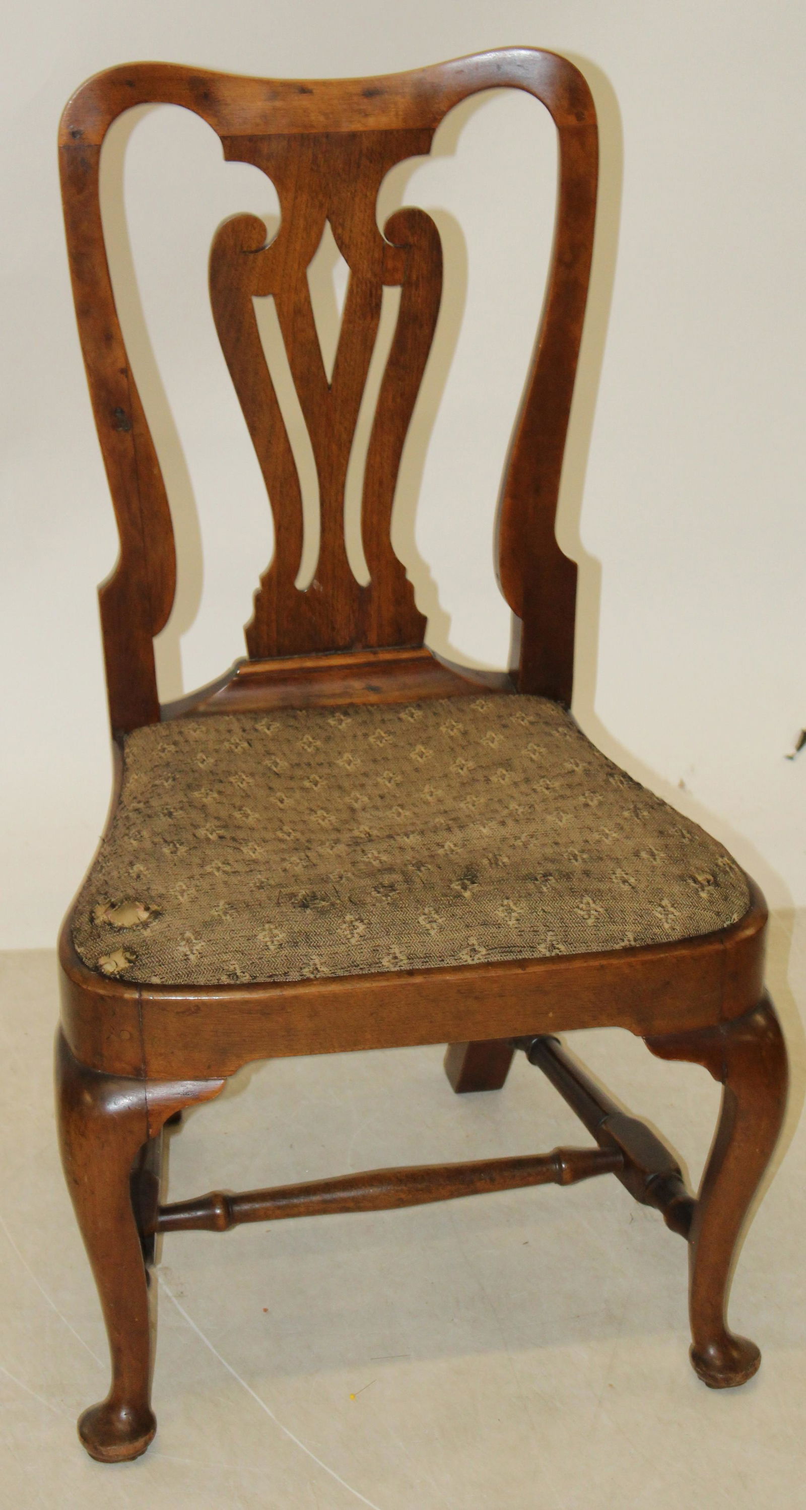 Queen Anne Rhode Island Balloon Seat Side Chair (1 of 5)