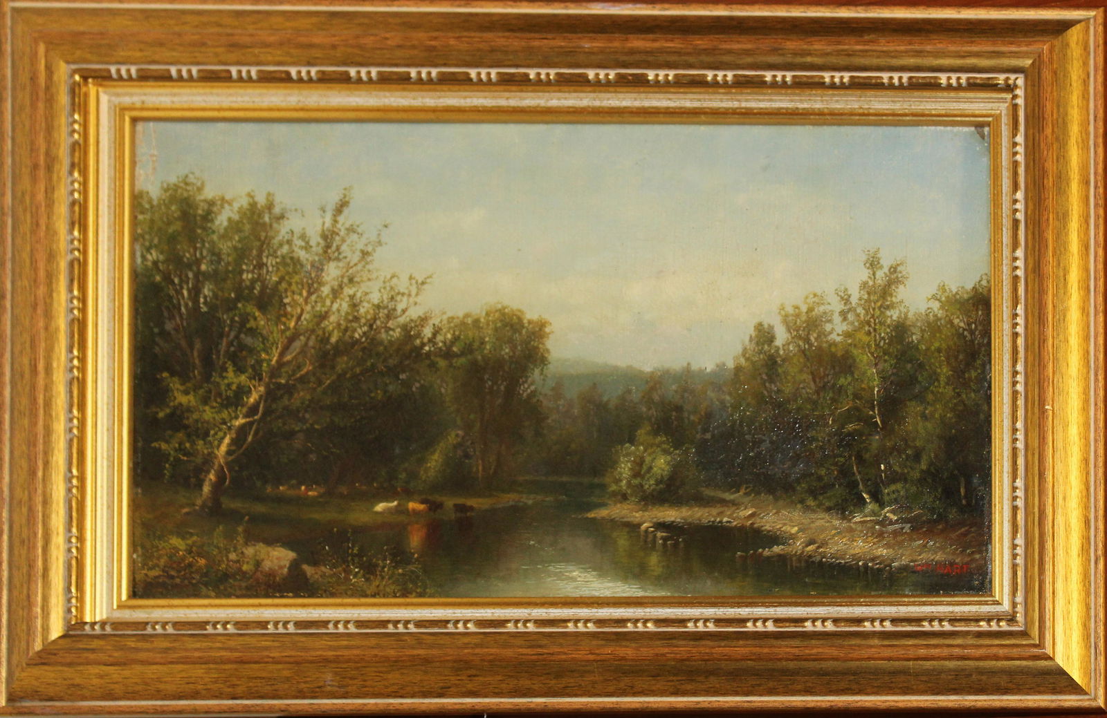 William Hart (AM 1823-1894) Landscape (1 of 4)