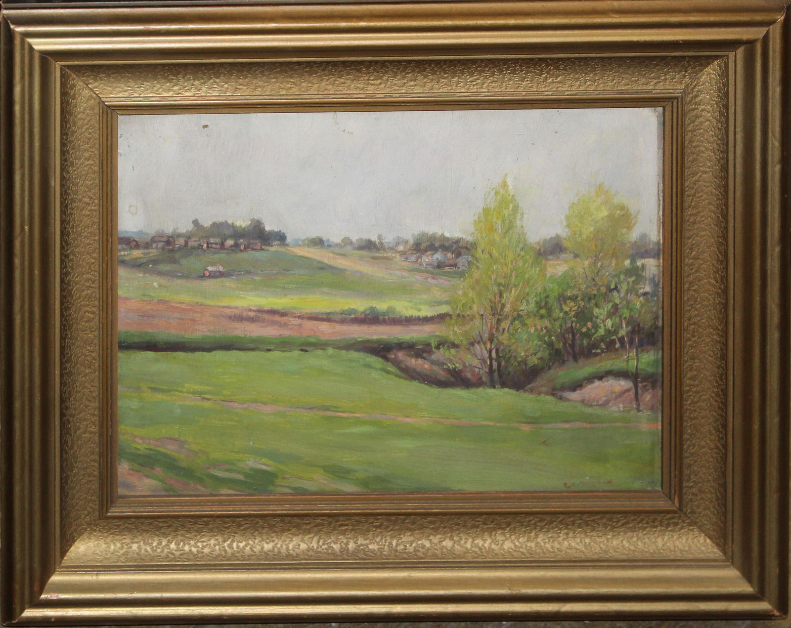 EC Morgan (American 20th ) Spring Landscape (1 of 3)