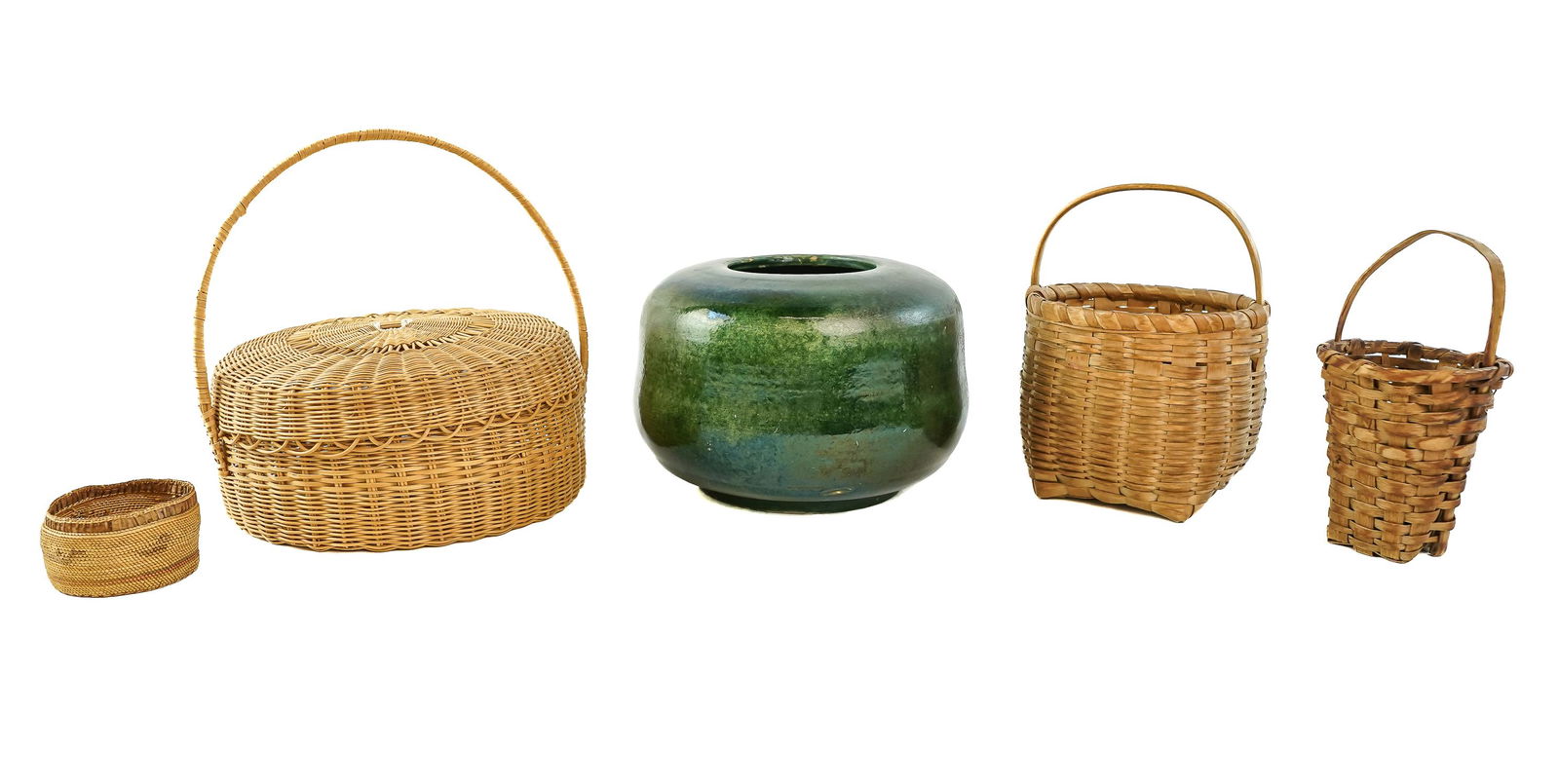 Baskets & Art Pottery (1 of 6)