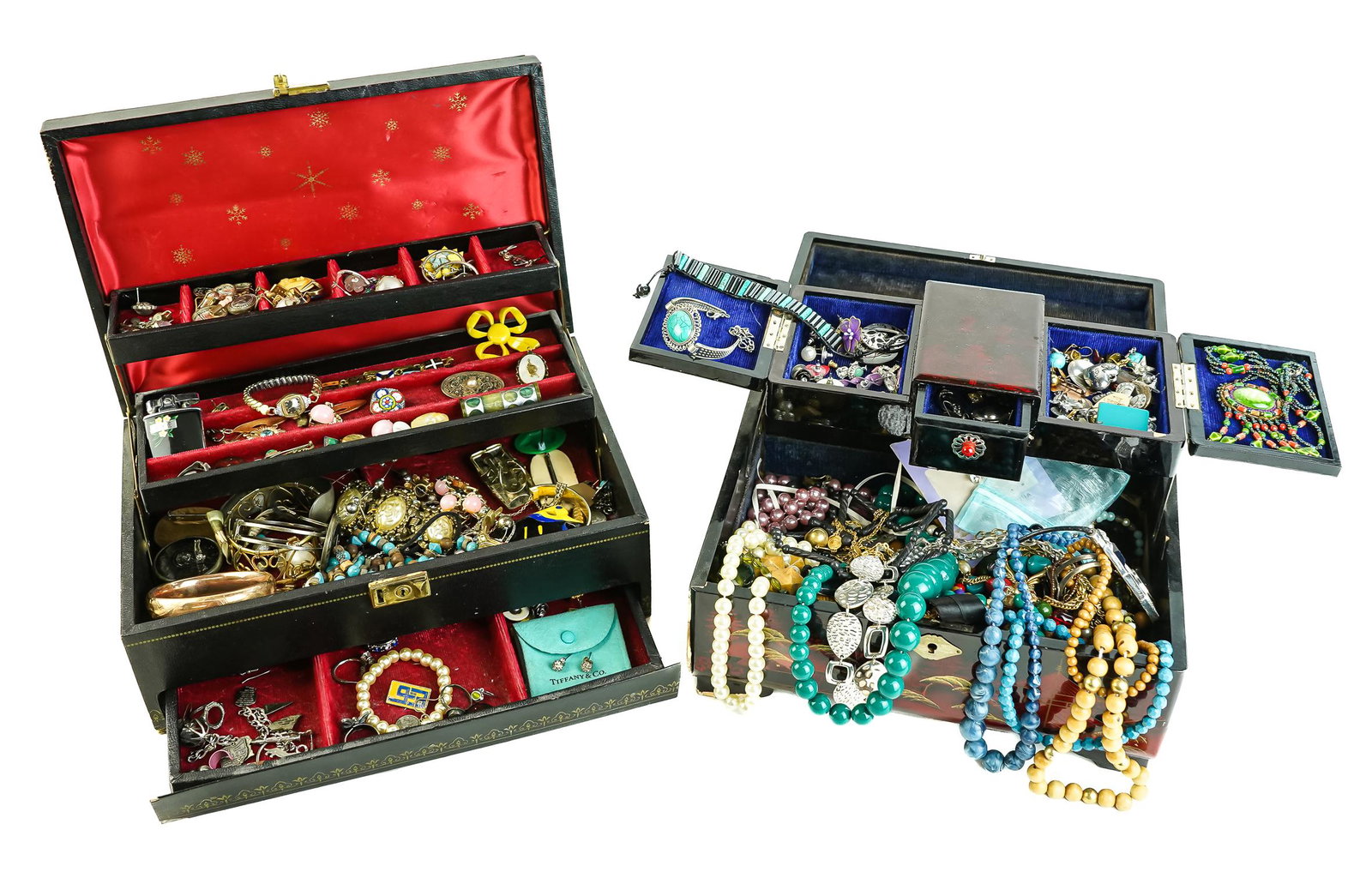 Two Costume Jewelry Boxes (1 of 1)