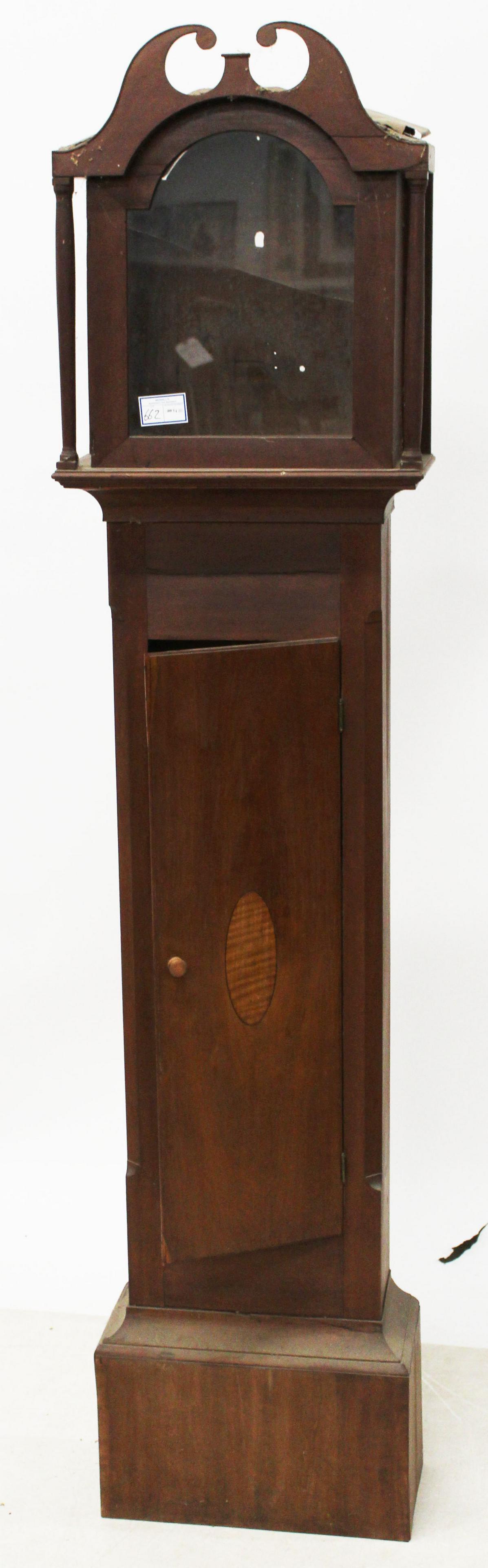 19th c. Cherry Tall case clock case (1 of 4)