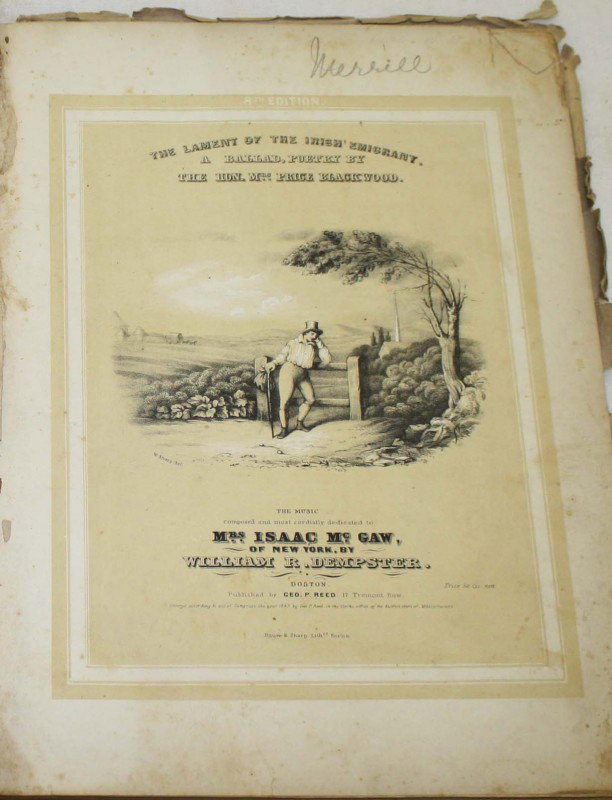 Two Volumes of Early bound sheet music: Two Volumes of Early bound sheet music