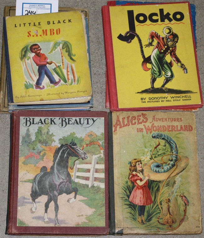 Children's books, Alice in wonderland, Jocko the m: Children's books, Alice in wonderland, Jocko the monkey, Peter Pan, and others