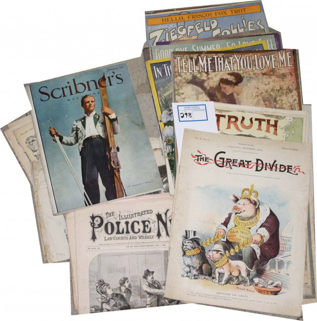 Sheet music, Truth, Life, Illustrated Police News : Sheet music, Truth, Life, Illustrated Police News magazines