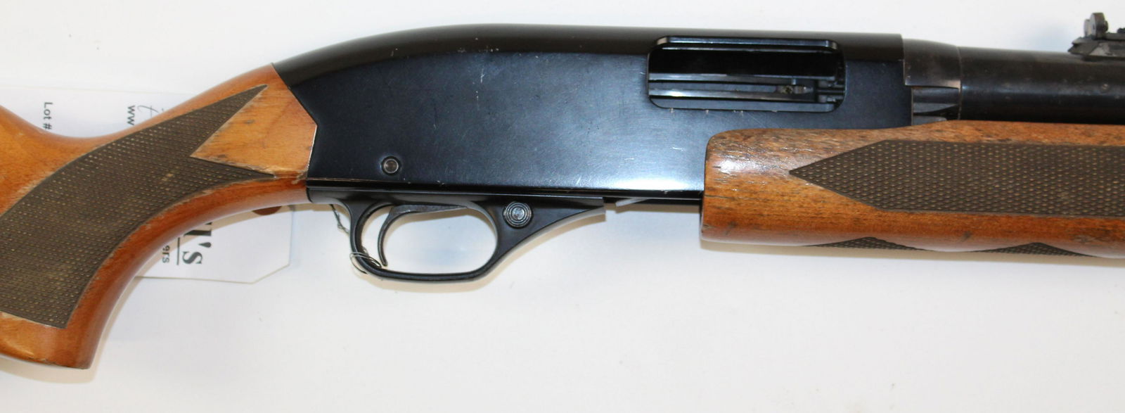 Winchester Model 1300 Shotgun: Winchester Model 1300 12 ga shotgun with slug barrel chambered for 3" and 2 3/4" shells 22" barrel 42" overall sans buttpad. THIS FIREARM REQUIRES A 4473 BACKGROUND CHECK OR FFL/C&R TRANSFER. PLEASE C