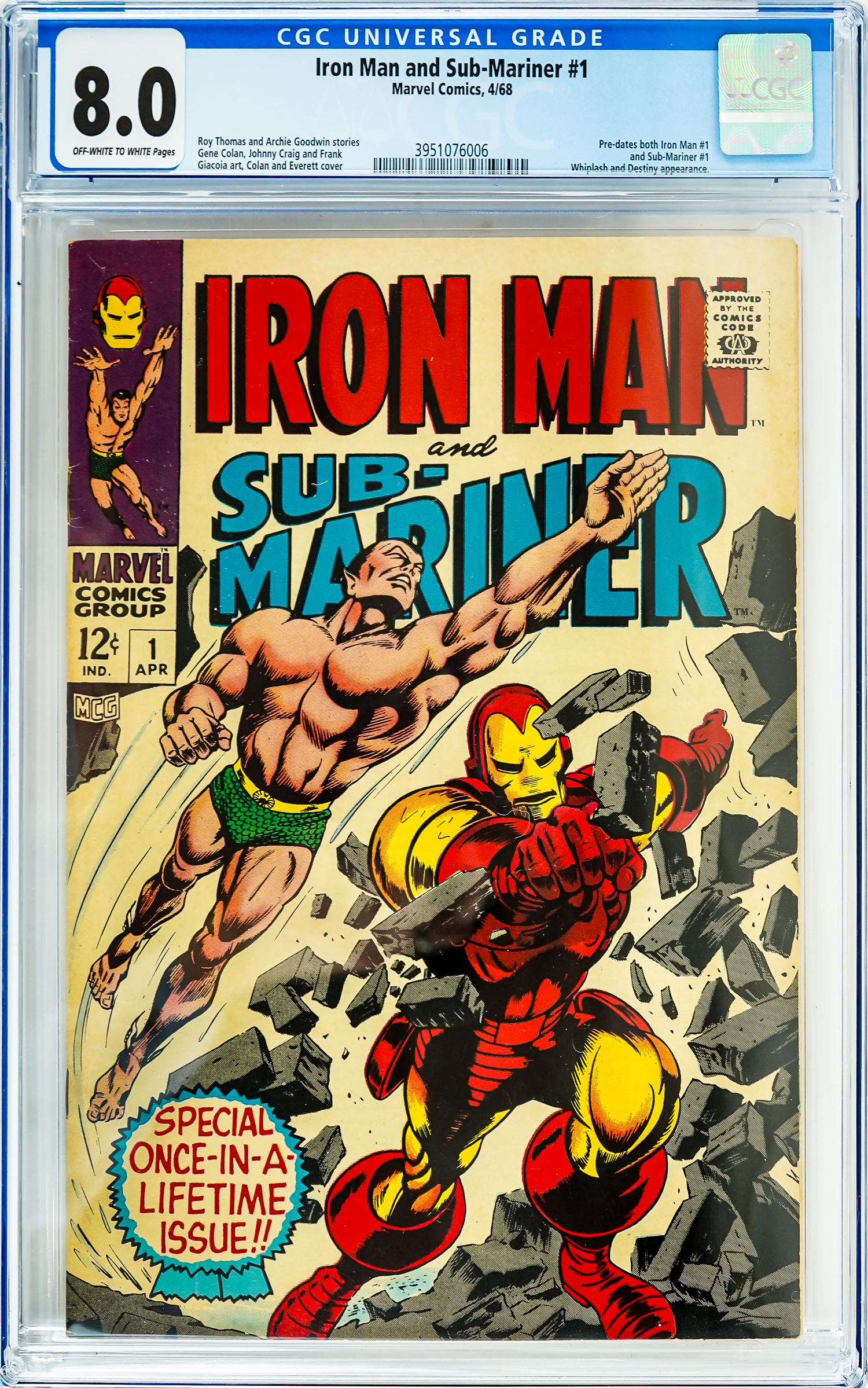 Marvel Comics Iron Man and Sub-Mariner 1 (1 of 2)