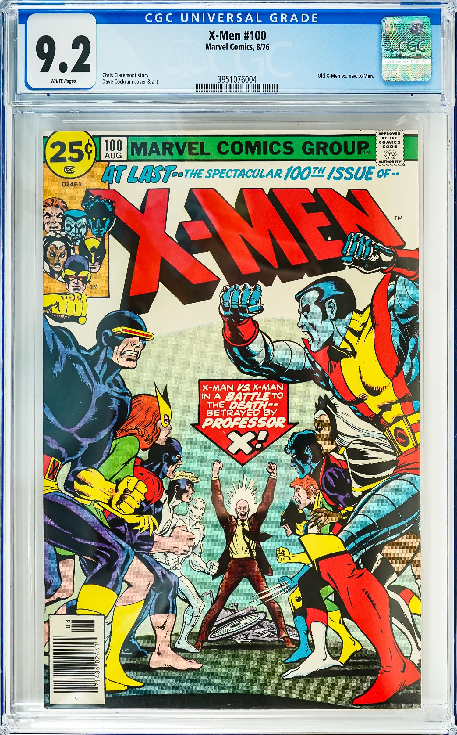 Marvel Comics X-Men 100 (1 of 2)