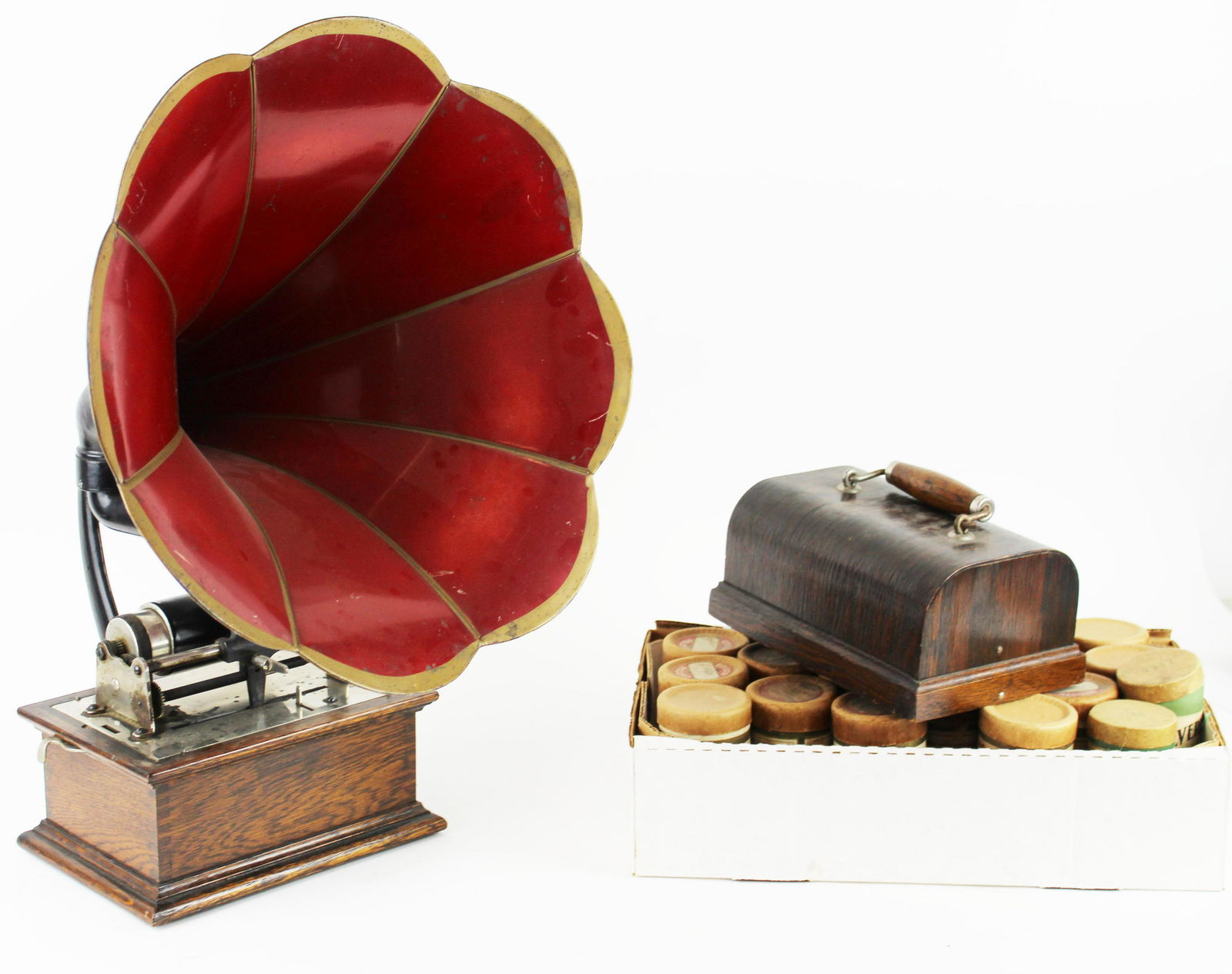 Columbia Oxford Type BV Cylinder Phonograph (1 of 5)