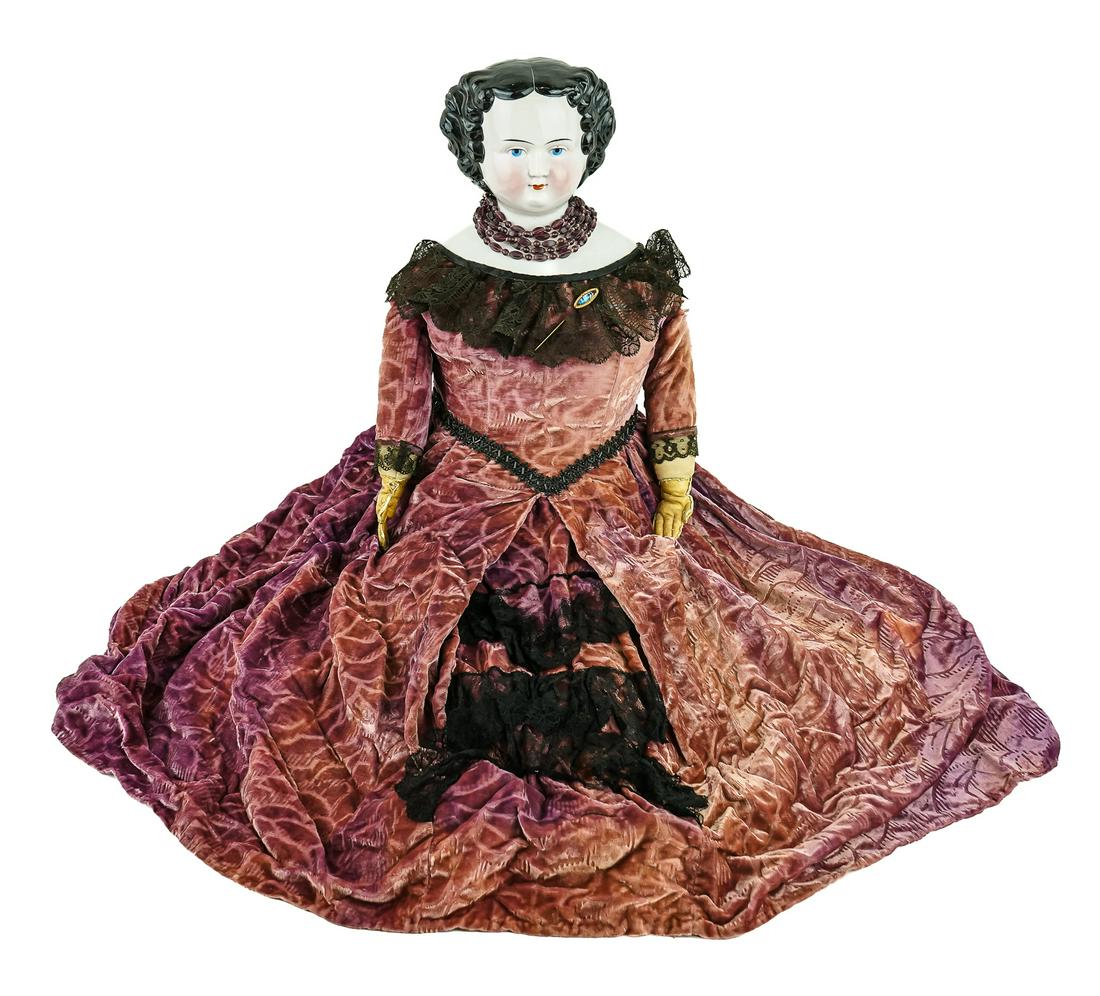 Large Early China Head Doll (1 of 4)