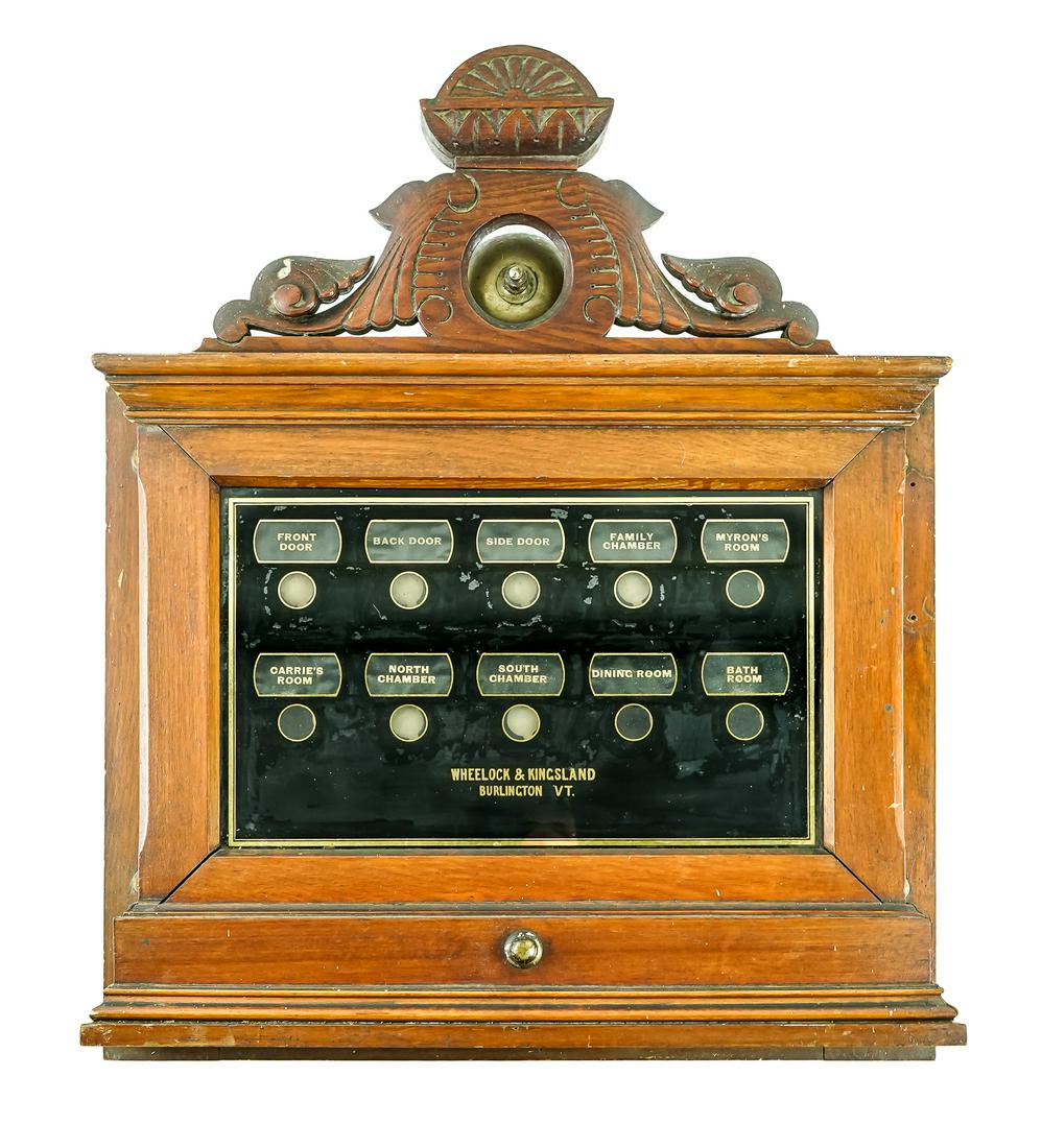 Wheelock and Kingsland Burlington, VT Annunciator (1 of 2)