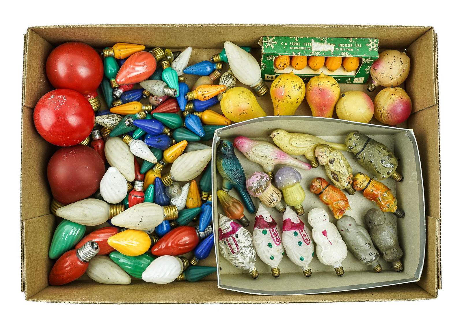 Group of Vintage Christmas Light Bulbs (1 of 1)