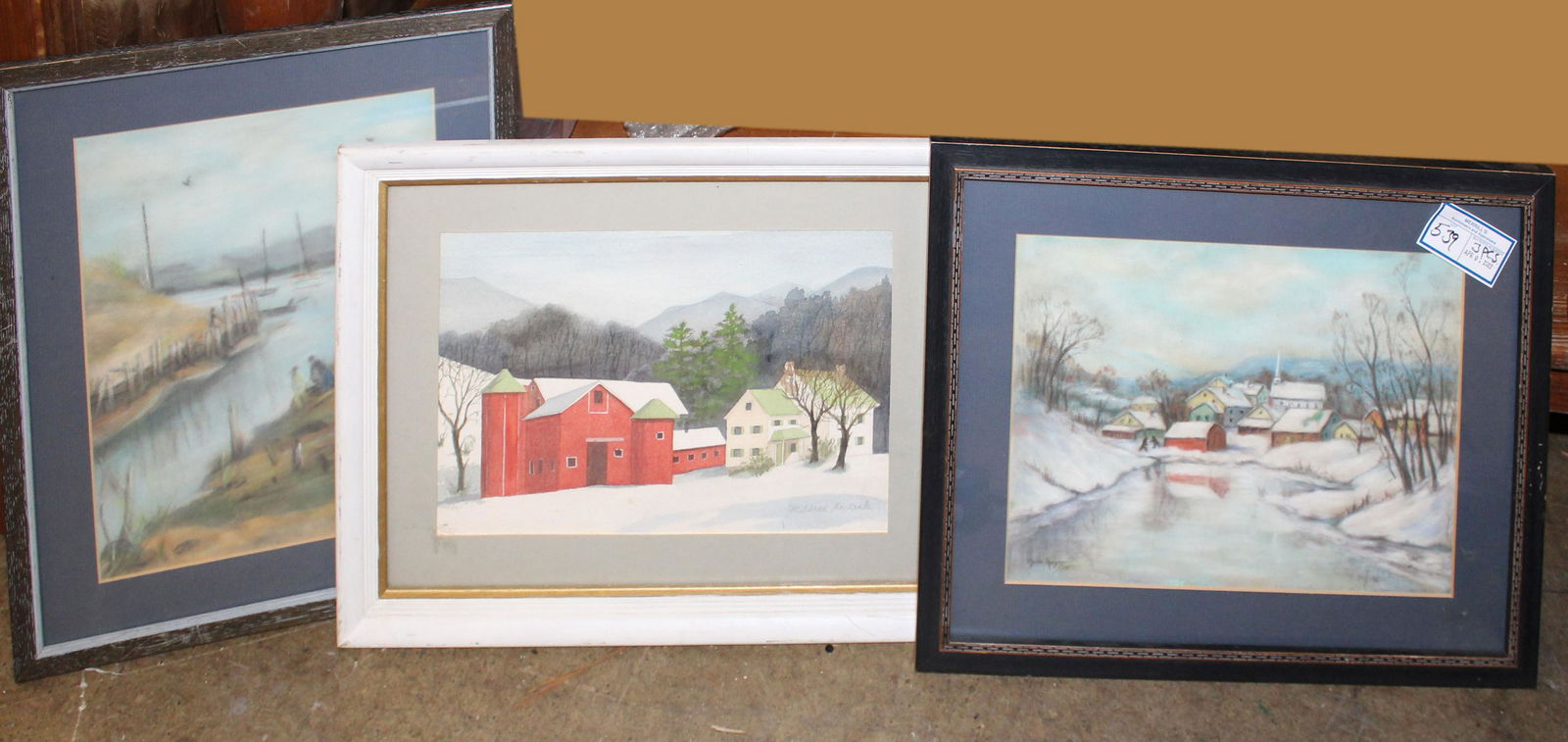 Three 20th c Vermont Landscapes (1 of 4)