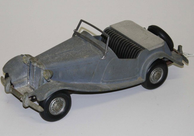 Charles Doepke Model Toys 16 inch cast metal MG co: Charles Doepke Model Toys 16 inch cast metal MG convertable