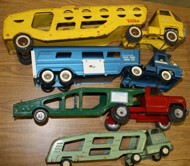 Tonka & Structo auto haulers etc: Tonka & Structo auto haulers etc