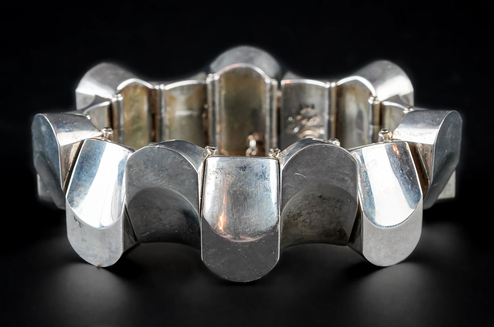 Antonio Pineda Taxco Silver Bracelet (1 of 3)