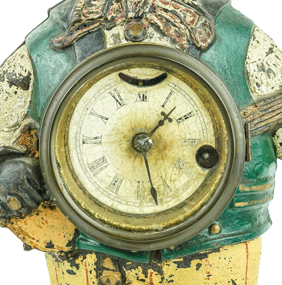 Bradley & Hubbard Black Americana Clock (1 of 7)